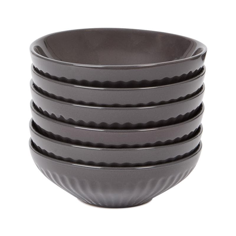 Service de table Shiny - gris