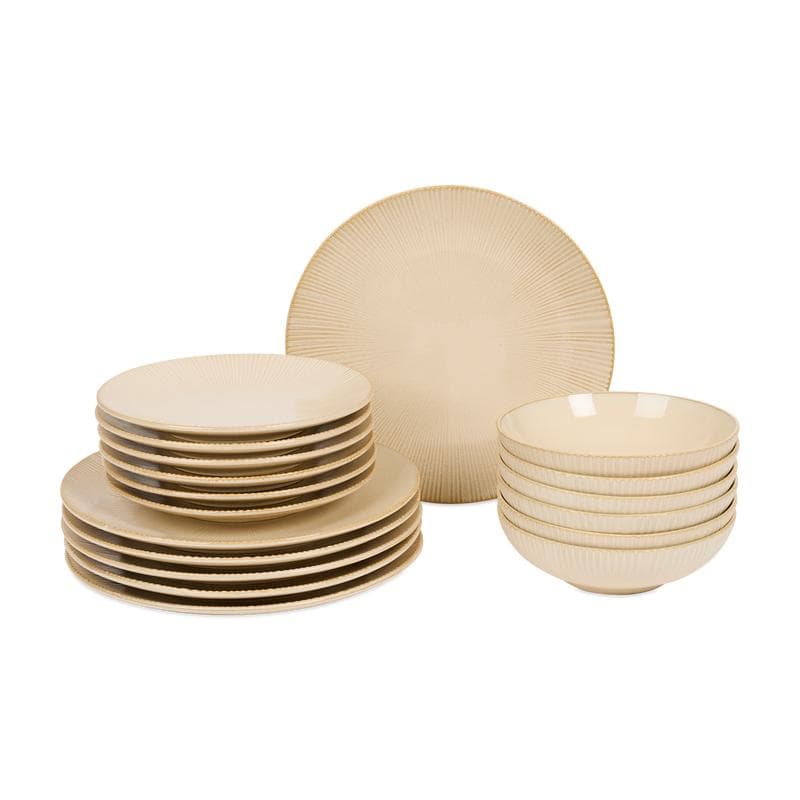 Azur serviesset Lines Ocean - beige