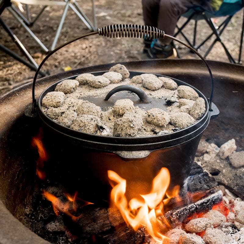 Batterie de cuisine en fonte