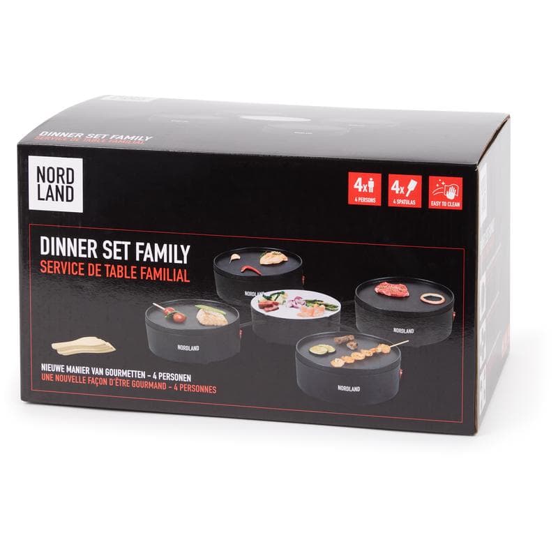 Gourmetset voor 4 personen