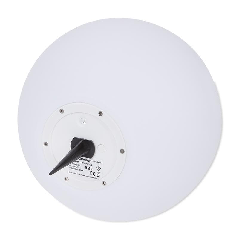 Led vloerlamp voor buiten - bol