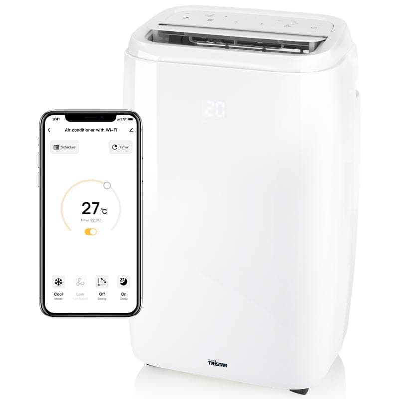 Climatiseur mobile connecté 14 000 BTU