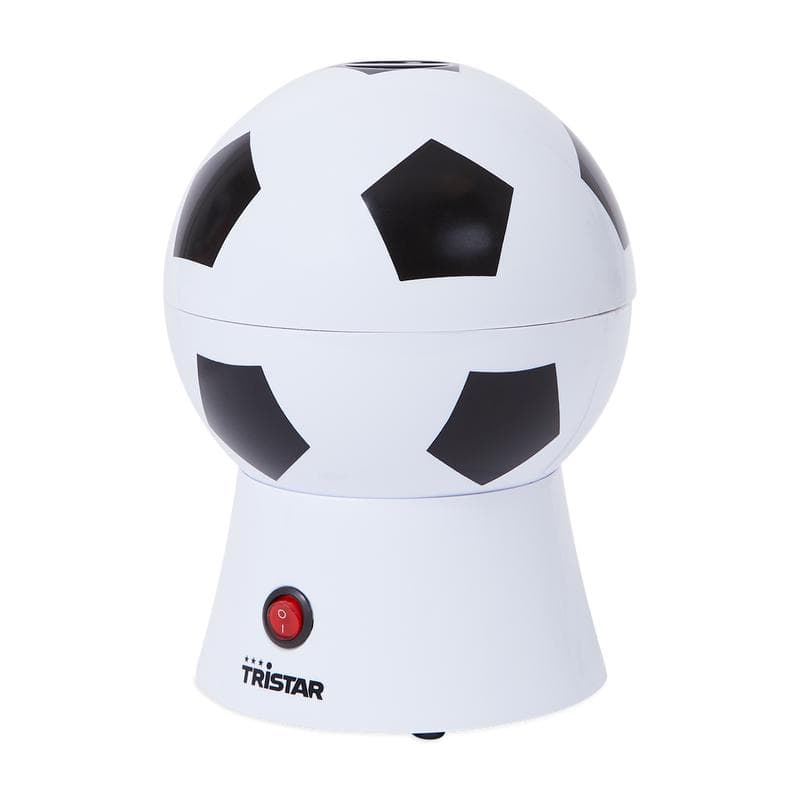 Voetbal popcornmachine