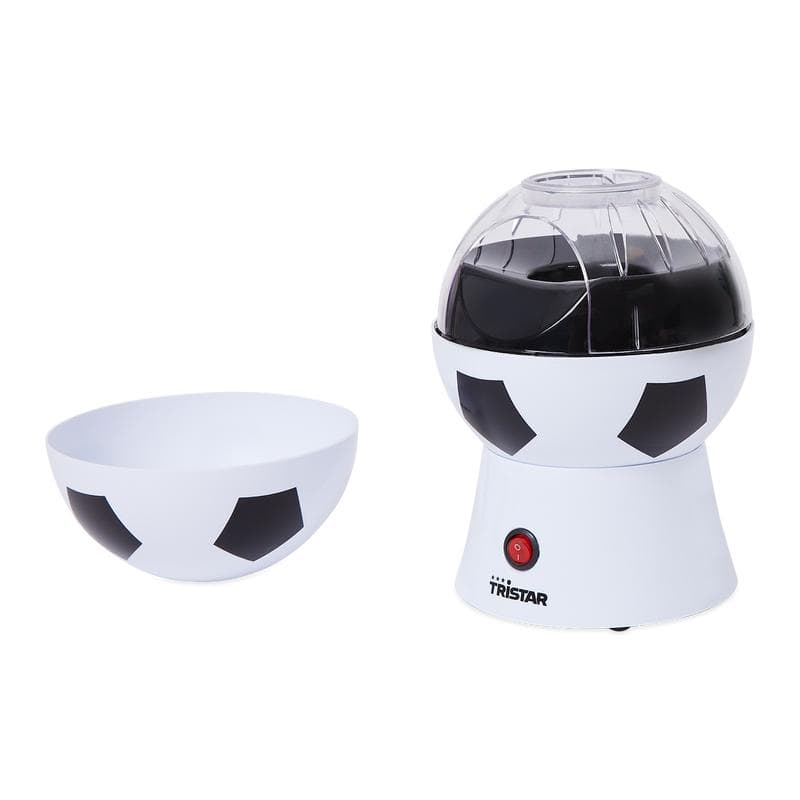 Voetbal popcornmachine
