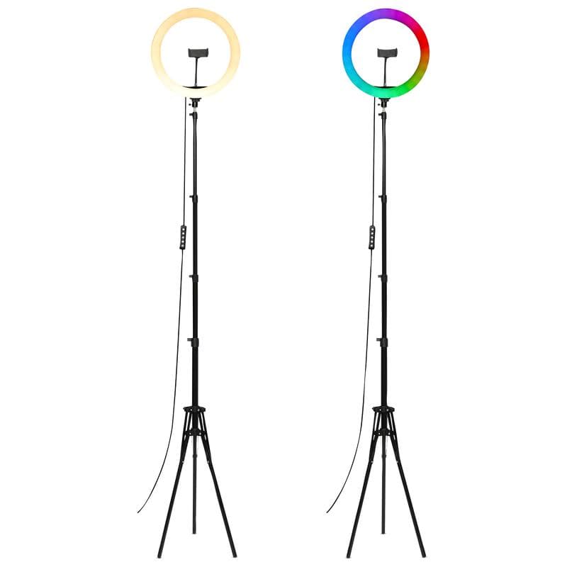 Nikkei ringlamp set 33 cm met statief