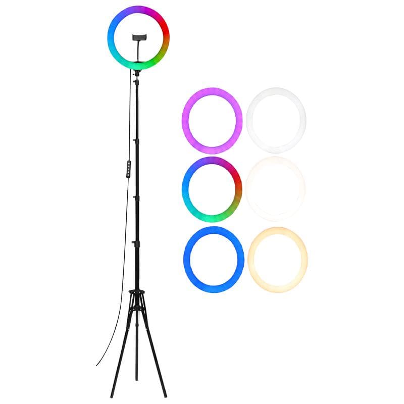 Nikkei ringlamp set 33 cm met statief