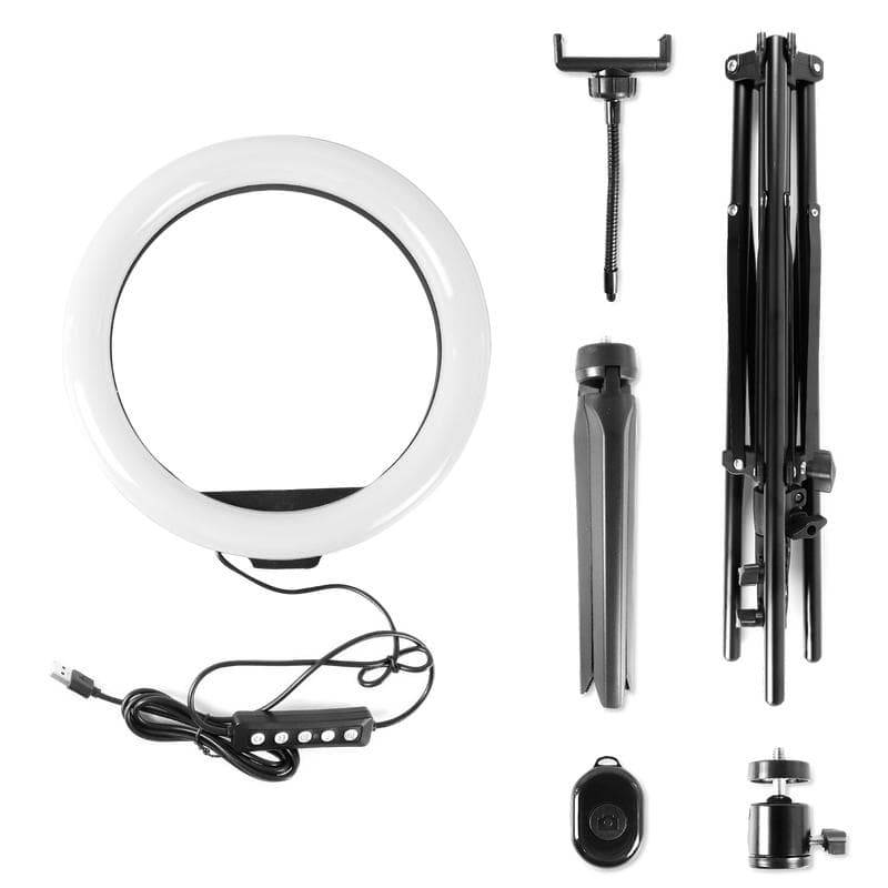 Nikkei ringlamp set 33 cm met statief