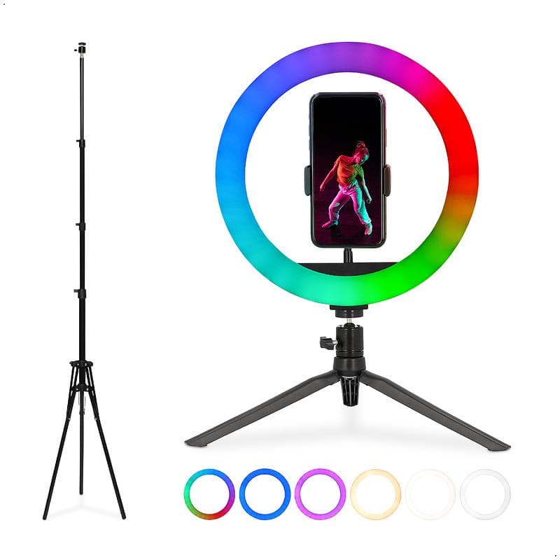 Nikkei ringlamp set 33 cm met statief