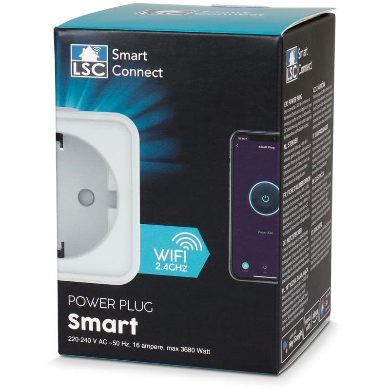 Prise connectée Wi-Fi LSC Smart Connect