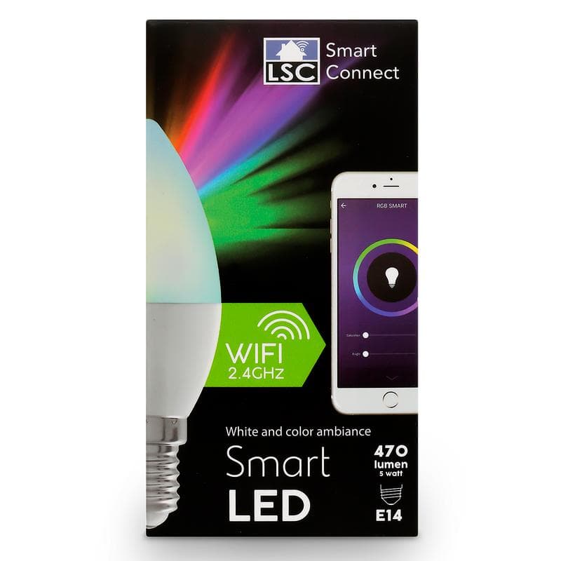 LSC Smart Connect multicolor ledlamp kaars
