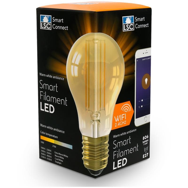 Ampoule LED connectée LSC Smart Connect - blanc