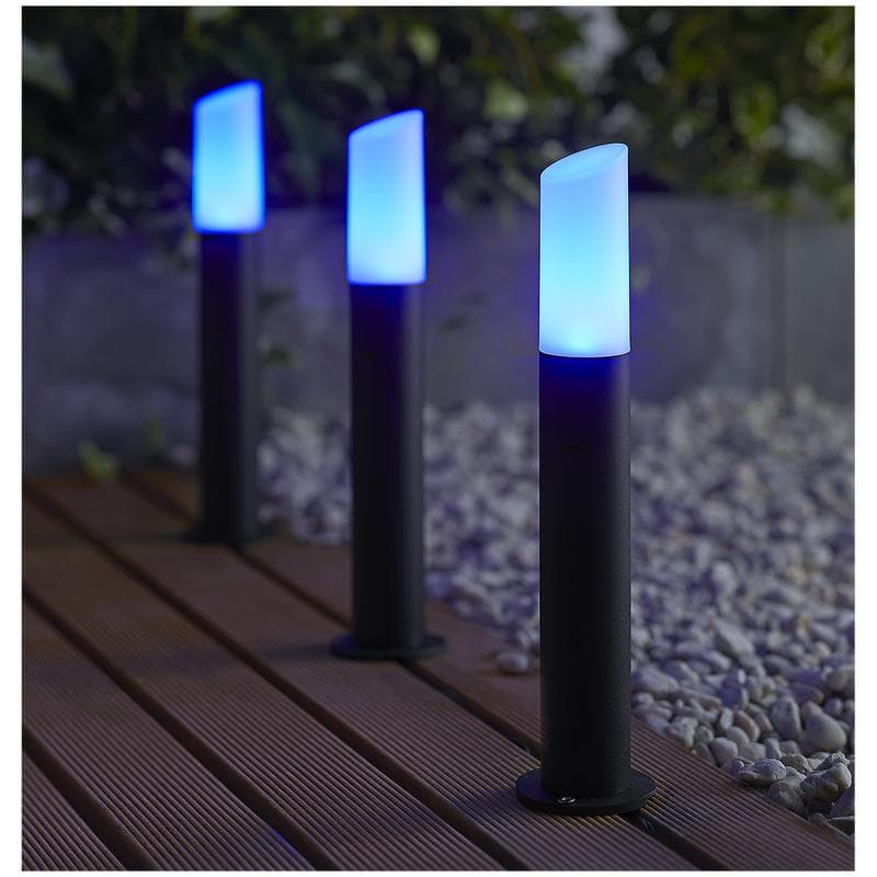 Bornes extérieures connectées LSC Smart Connect - noir