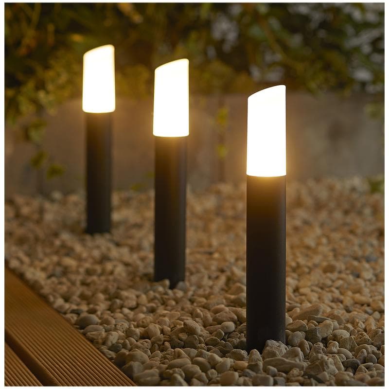 Bornes extérieures connectées LSC Smart Connect - noir