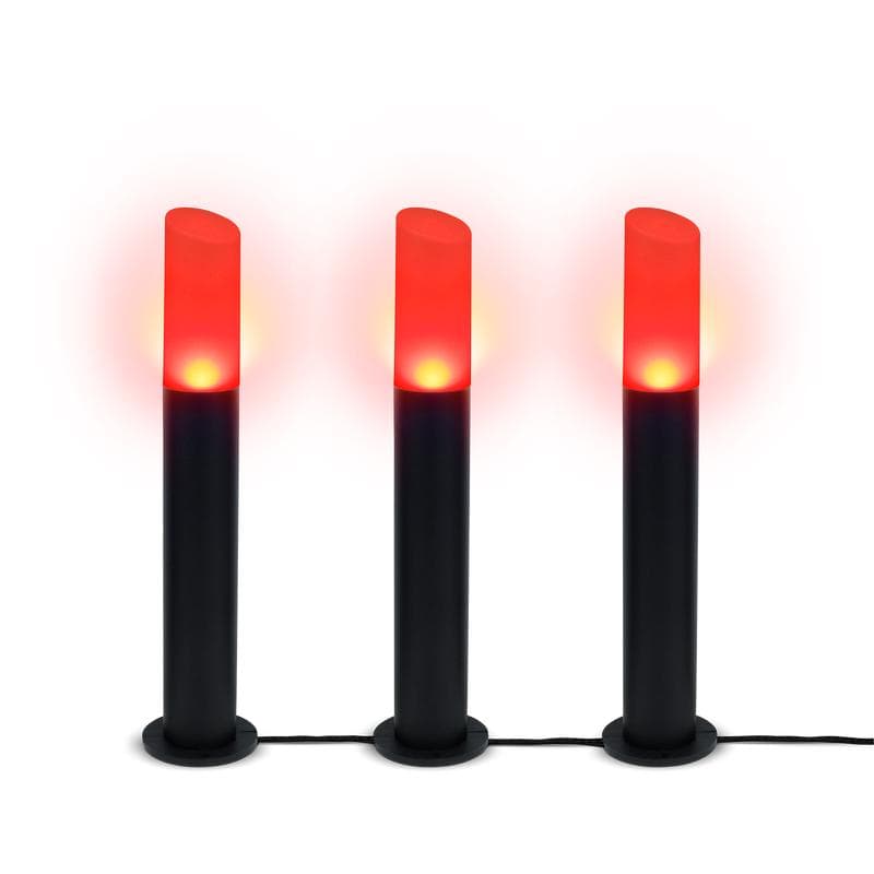 Bornes extérieures connectées LSC Smart Connect - noir