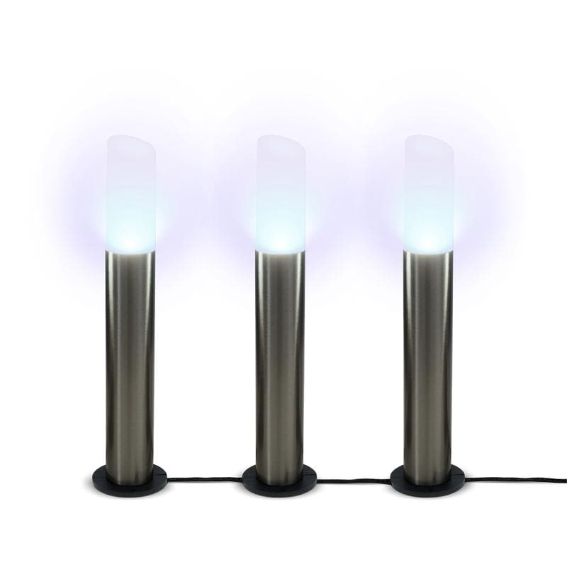 Bornes extérieures connectées LSC Smart Connect - noir