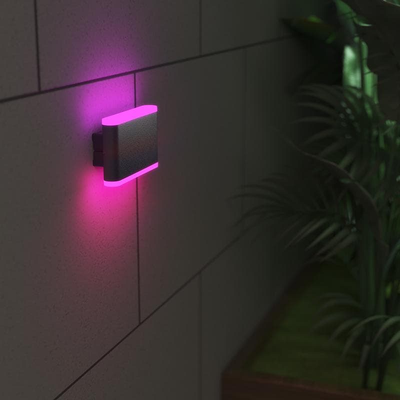 Applique murale extérieure LSC Smart Connect - double éclairage