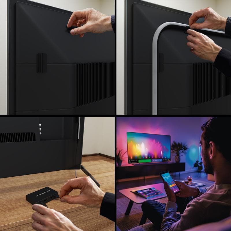 LSC Smart Connect HDMI Sync box met lichtstrip