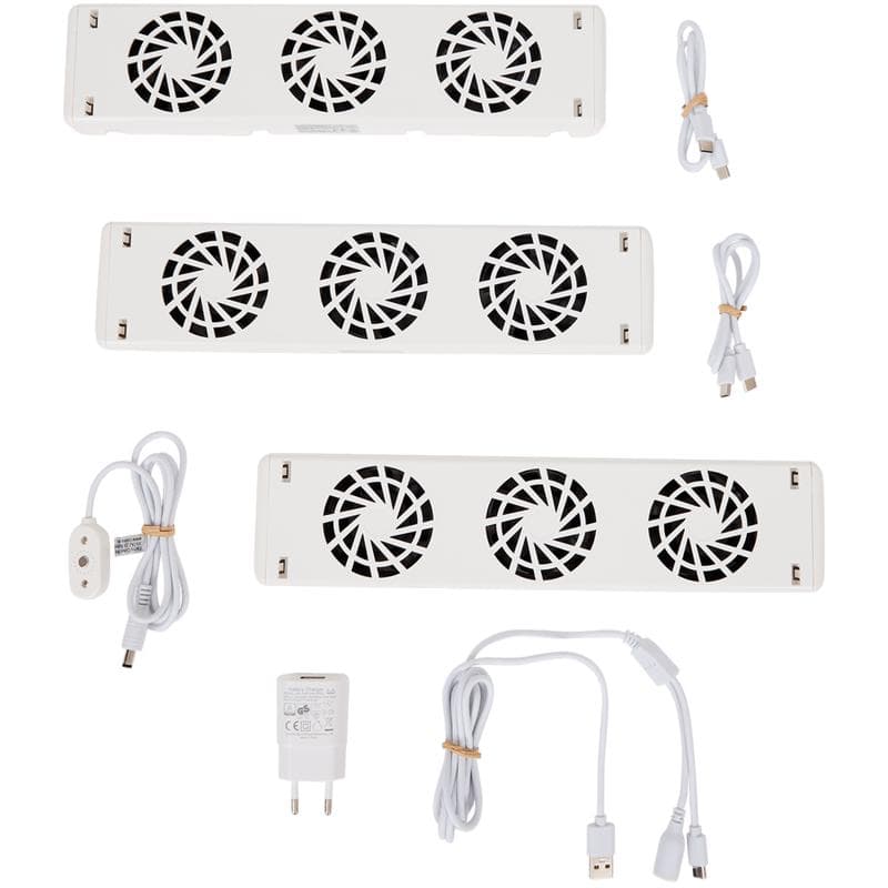 Radiator ventilatorset