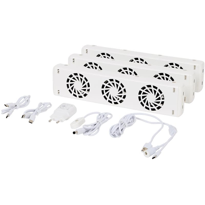 Radiator ventilatorset