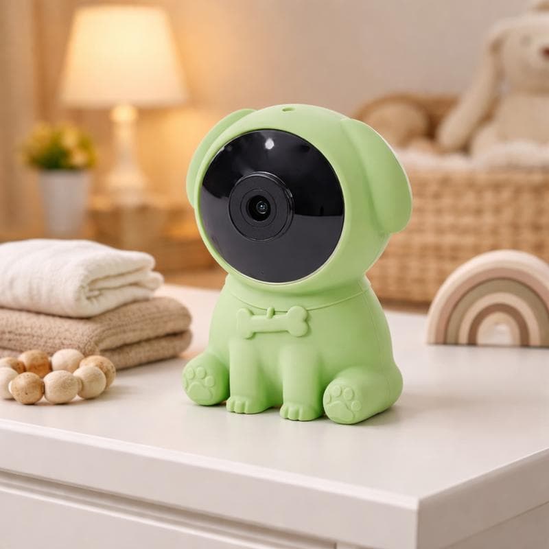 Babyphone LSC Smart Connect avec caméra - vert