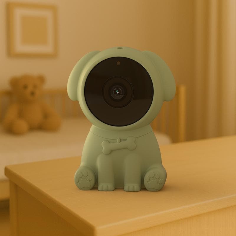 Babyphone LSC Smart Connect avec caméra - vert