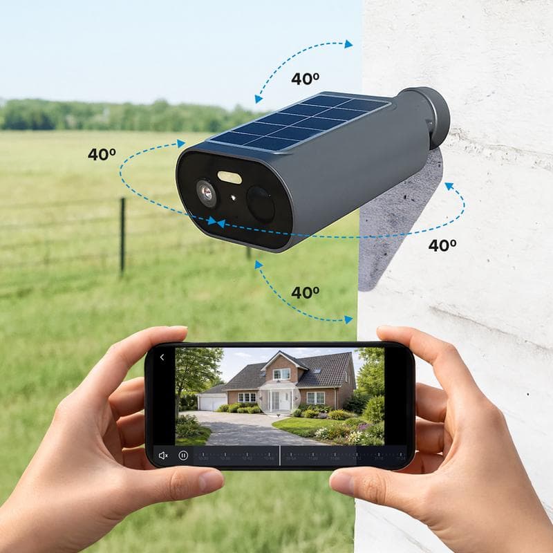 LSC Smart Connect slimme solar beveiligingscamera