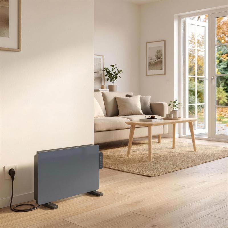 LSC Smart Connect glazen paneelverwarming - antraciet