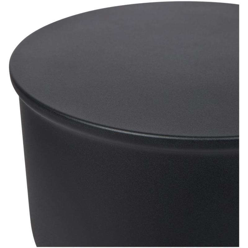 Metalen diabolo bijzettafel - zwart