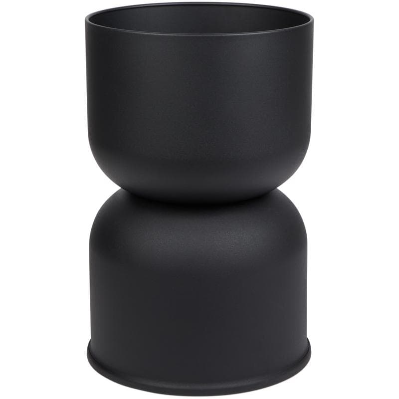 Metalen diabolo bijzettafel - zwart