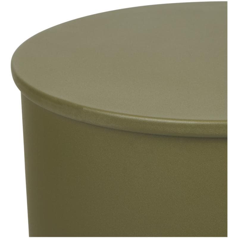 Table d'appoint diabolo en métal - vert