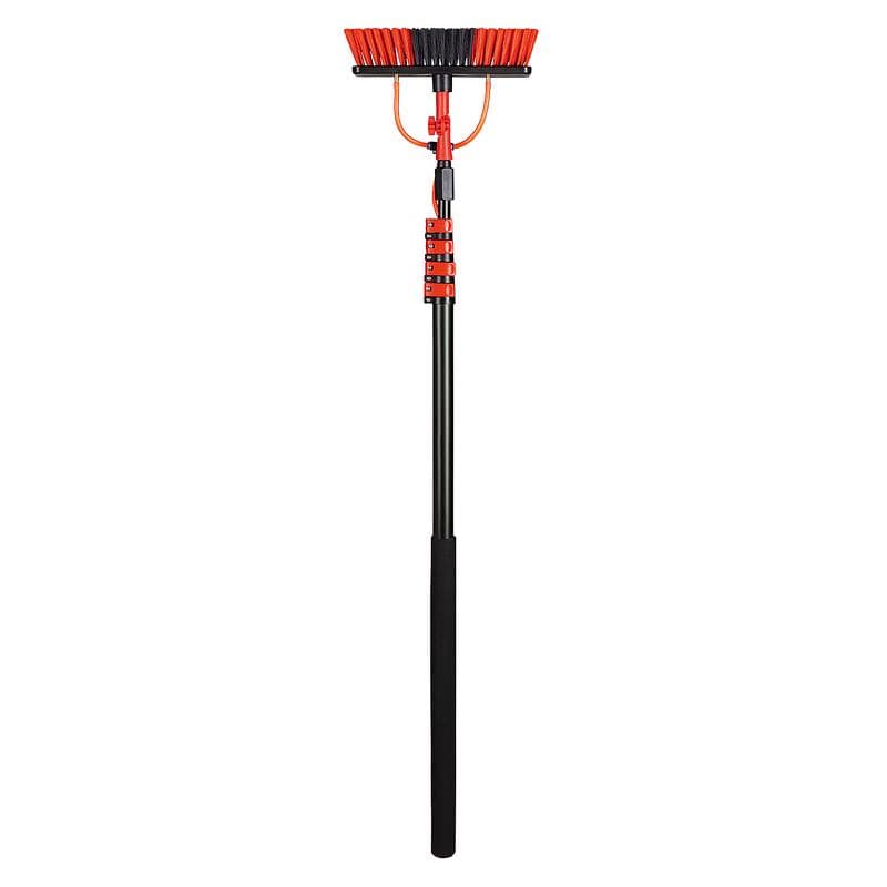Balai-brosse de lavage télescopique