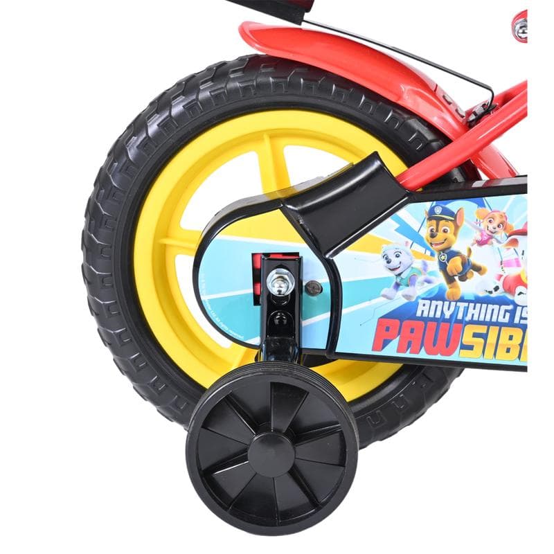 Kinderfiets 12 inch – Paw Patrol – rood