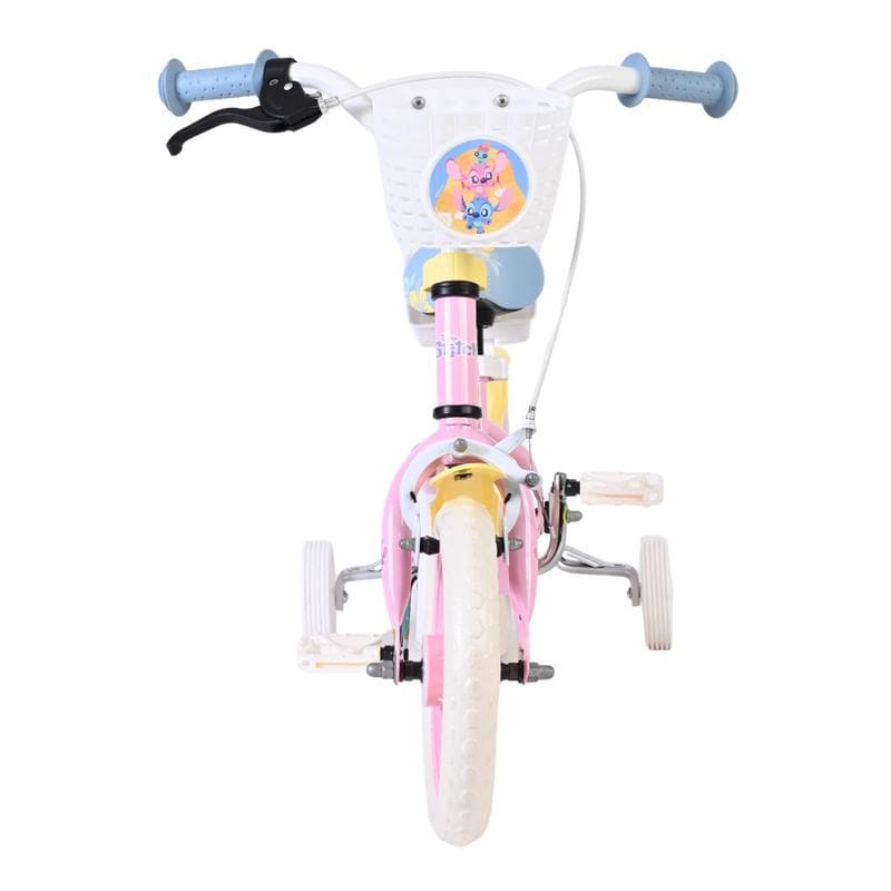 Kinderfiets 12 inch – Stitch – roze