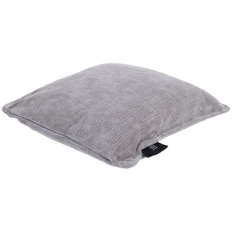 Coussin chauffant en chenille - gris