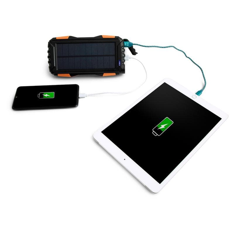 Solar powerbank oranje