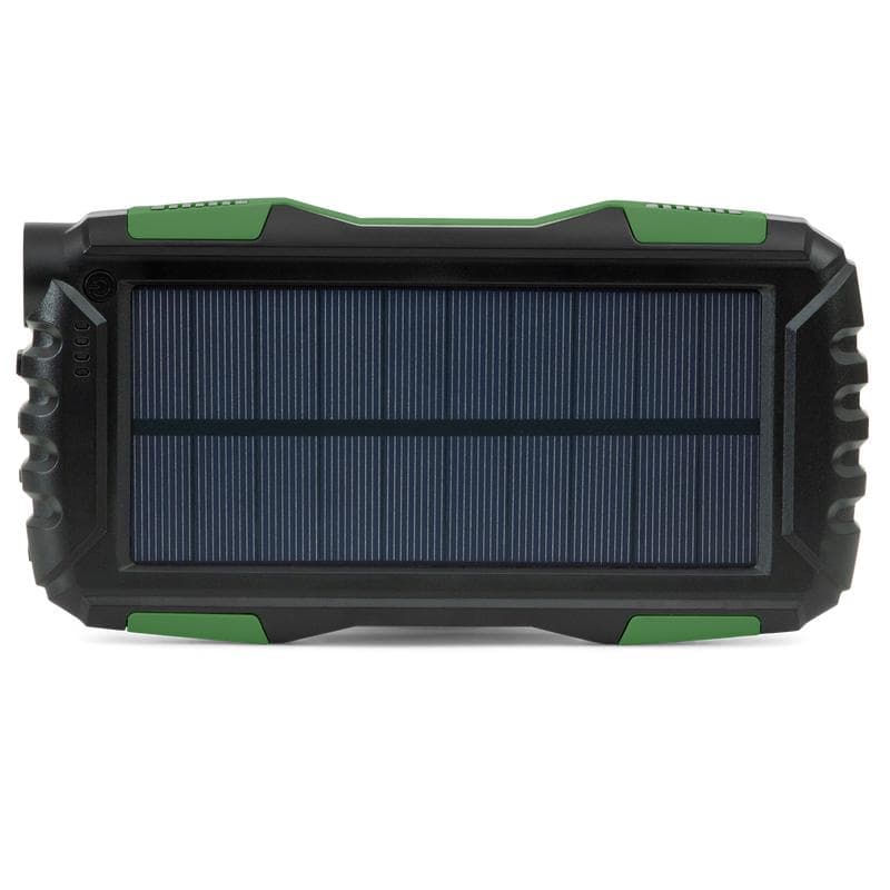 Solar powerbank groen