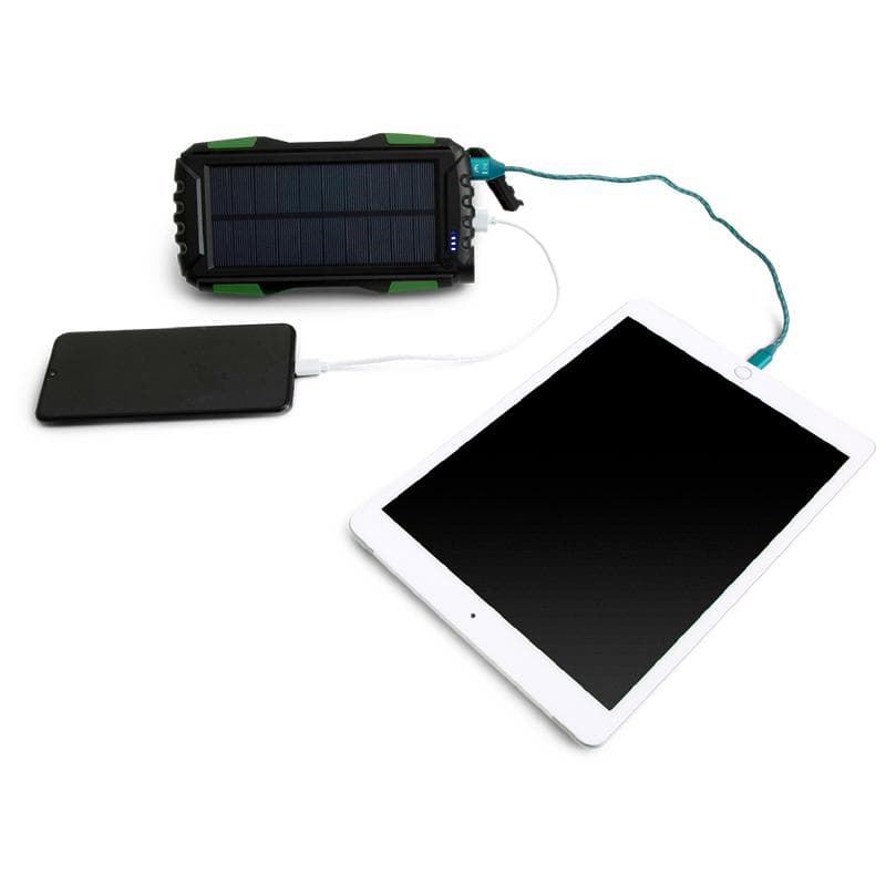 Solar powerbank groen