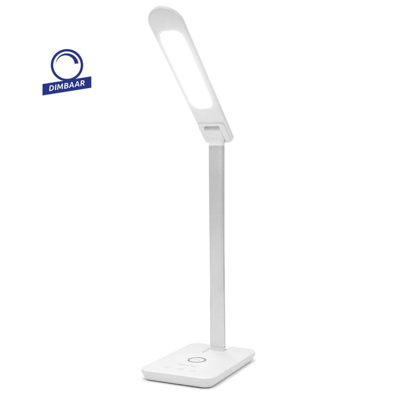 Soundlogic kantelbare bureaulamp wit
