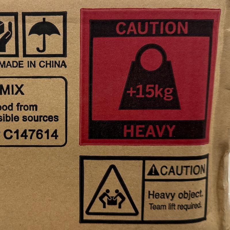 Kast met klepdeuren - Donkerbruin