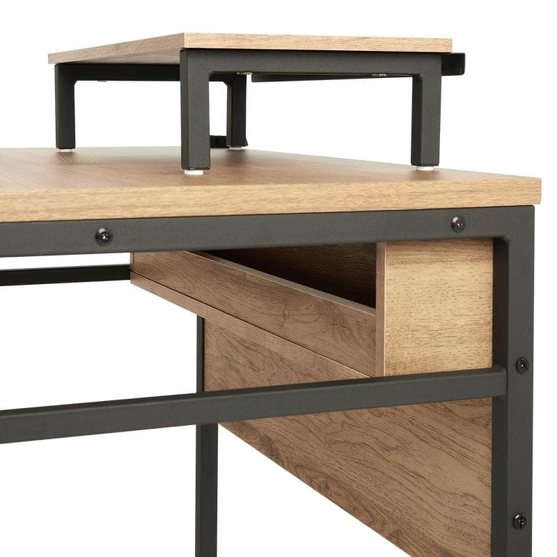 Bureau avec réhausseur d'écran