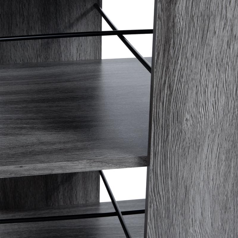 Étagère rotative - gris