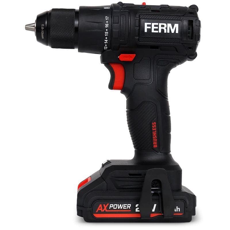 FERM borstelloze accuboormachine