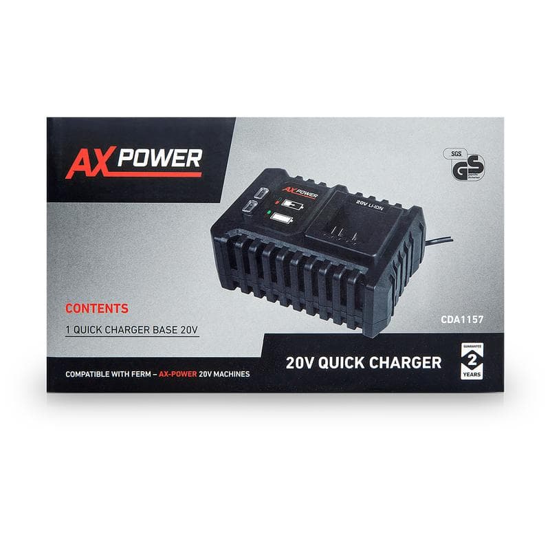 AX-power snellader en accu