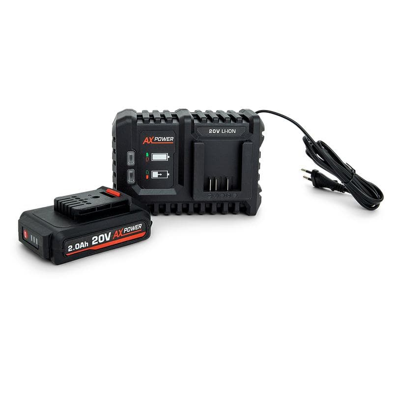 AX-power snellader en accu
