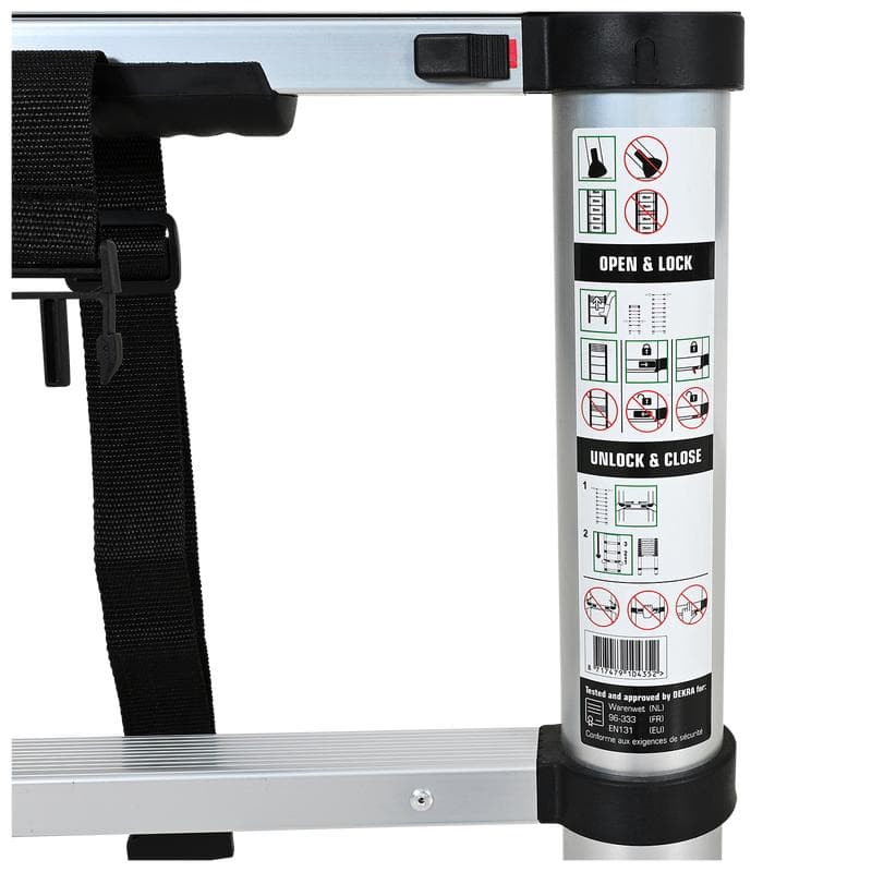 Ferm telescopische ladder