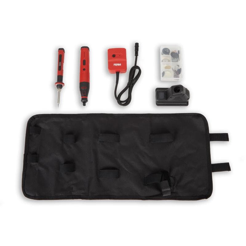 Outil multifonction avec fer à souder FERM AX-power