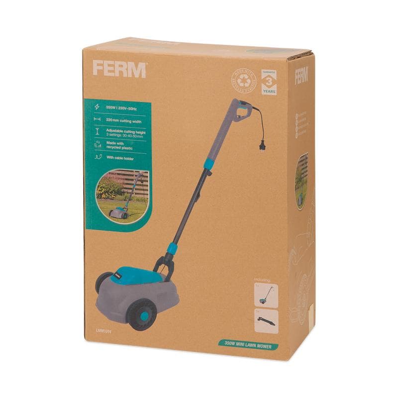 FERM elektrische minigrasmaaier