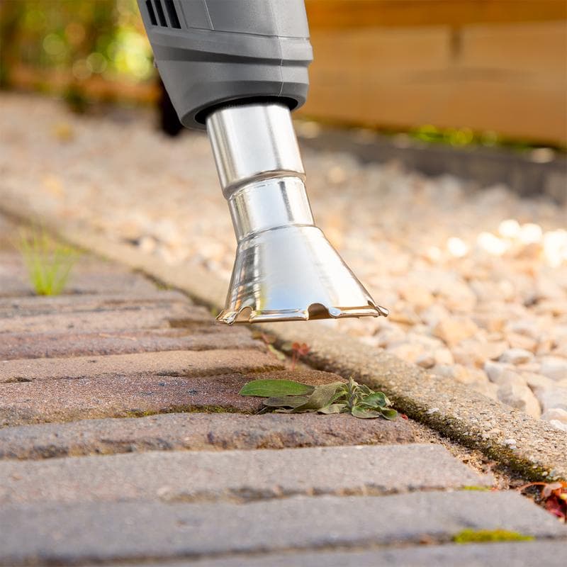 FERM onkruidbrander en draadloze onkruidborstel