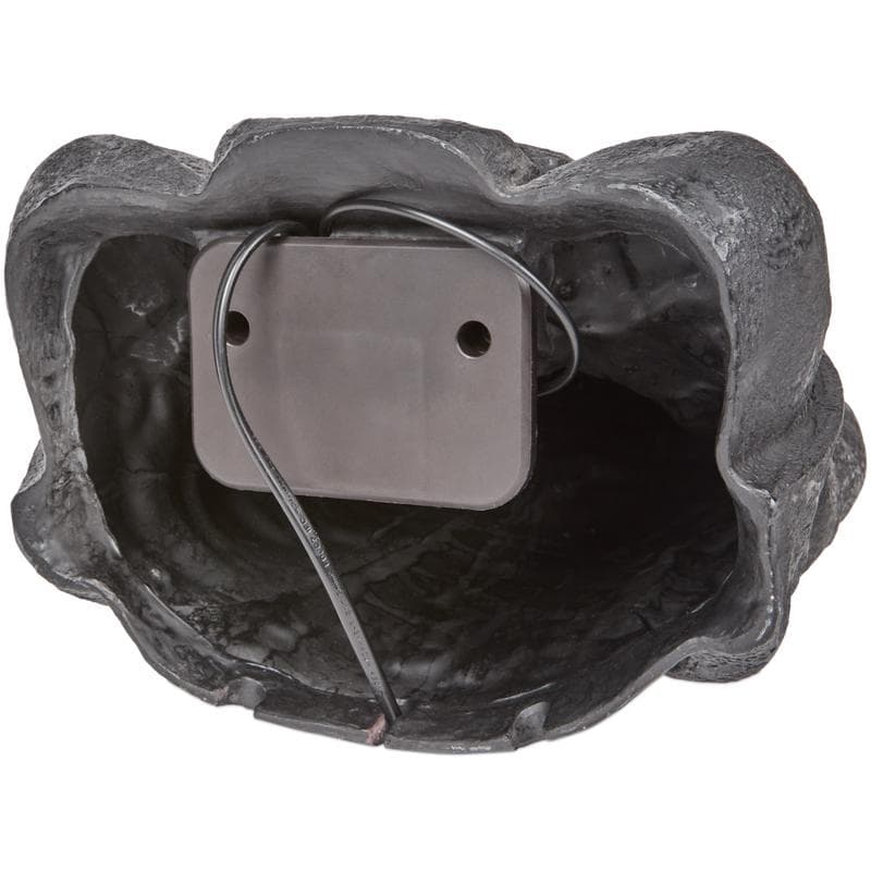 Boeddha waterfontein – zwart