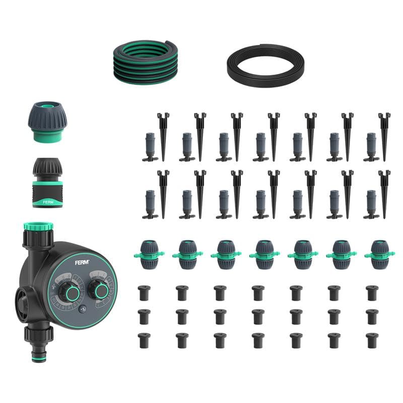 FERM irrigatieset met watertimer